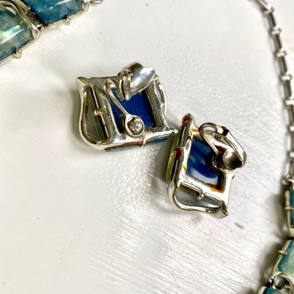 Vintage Coro necklace and clip on  earring set - Picture 10 of 12
